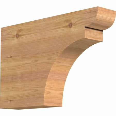Ekena Millwork Yorktown Smooth Rafter Tail, Western Red Cedar, 3 1/2"W x 12"H x 18"L RFT04X12X18YOR00SWR